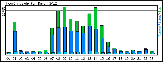 Hourly usage