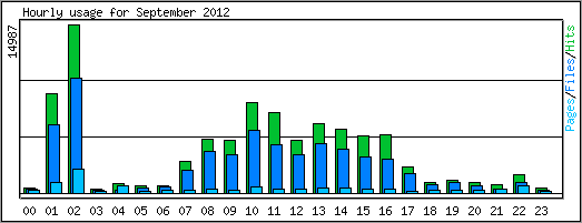 Hourly usage