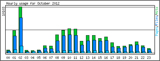Hourly usage