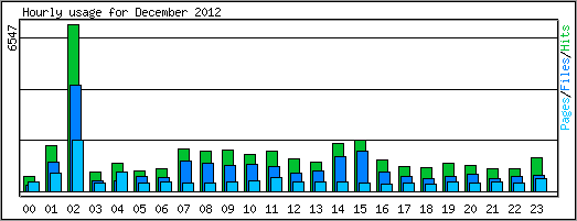 Hourly usage