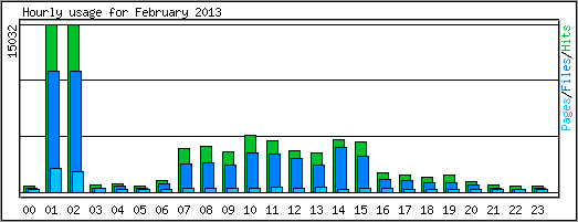Hourly usage