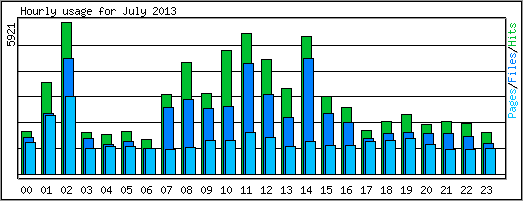 Hourly usage