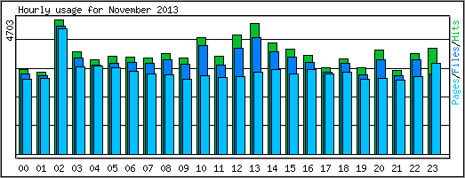Hourly usage