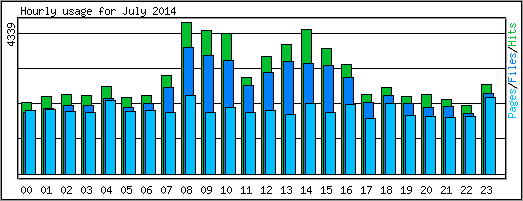 Hourly usage