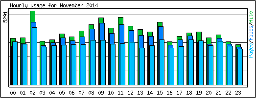 Hourly usage