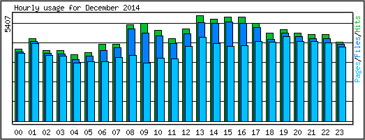 Hourly usage