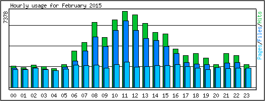 Hourly usage