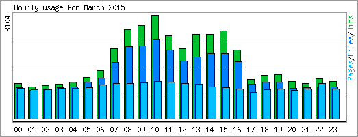 Hourly usage
