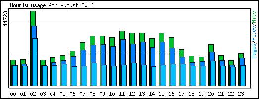 Hourly usage
