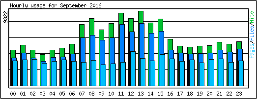 Hourly usage
