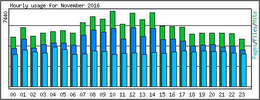 Hourly usage