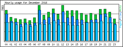 Hourly usage