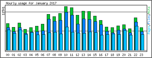 Hourly usage