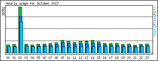 Hourly usage